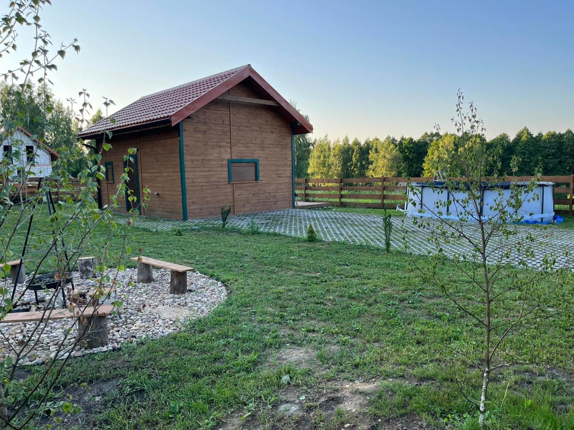 Zielona Chatka Nad Sapina Pozezdrze Luaran gambar